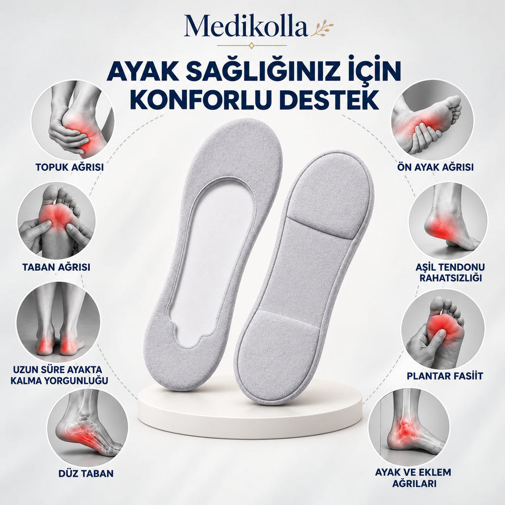 Yastıklamalı no-show babet çorabı (ön ped + topuk yastıklı, silikon kaydırmaz görünmez çorap)